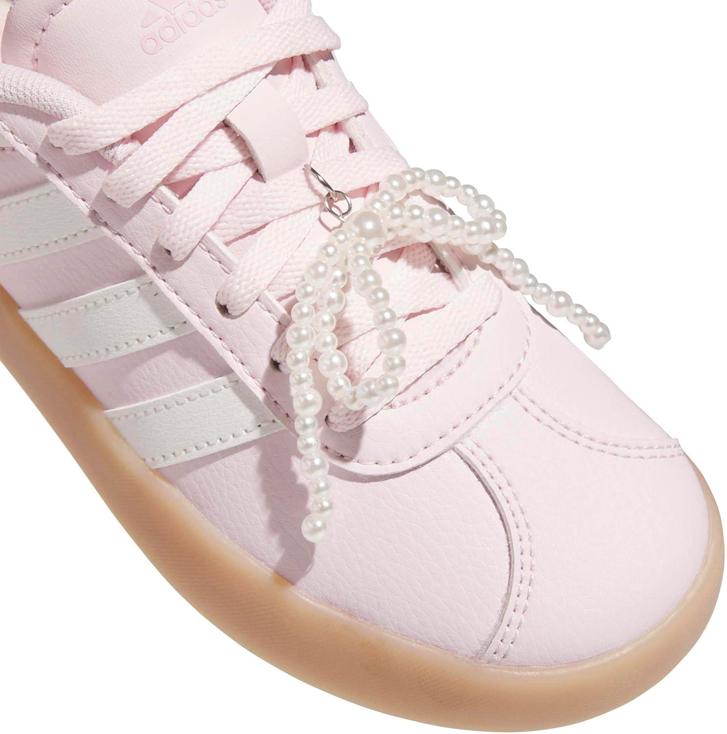 image:imageadidas Kids VL Court 30 ShoeDistilled PinkWhite