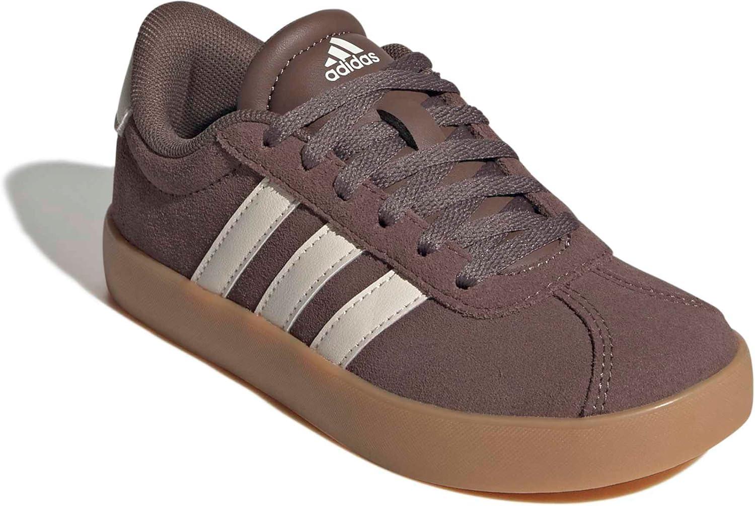 image:imageadidas Kids VL Court 30 ShoeEarth StrataChalk WhiteGum