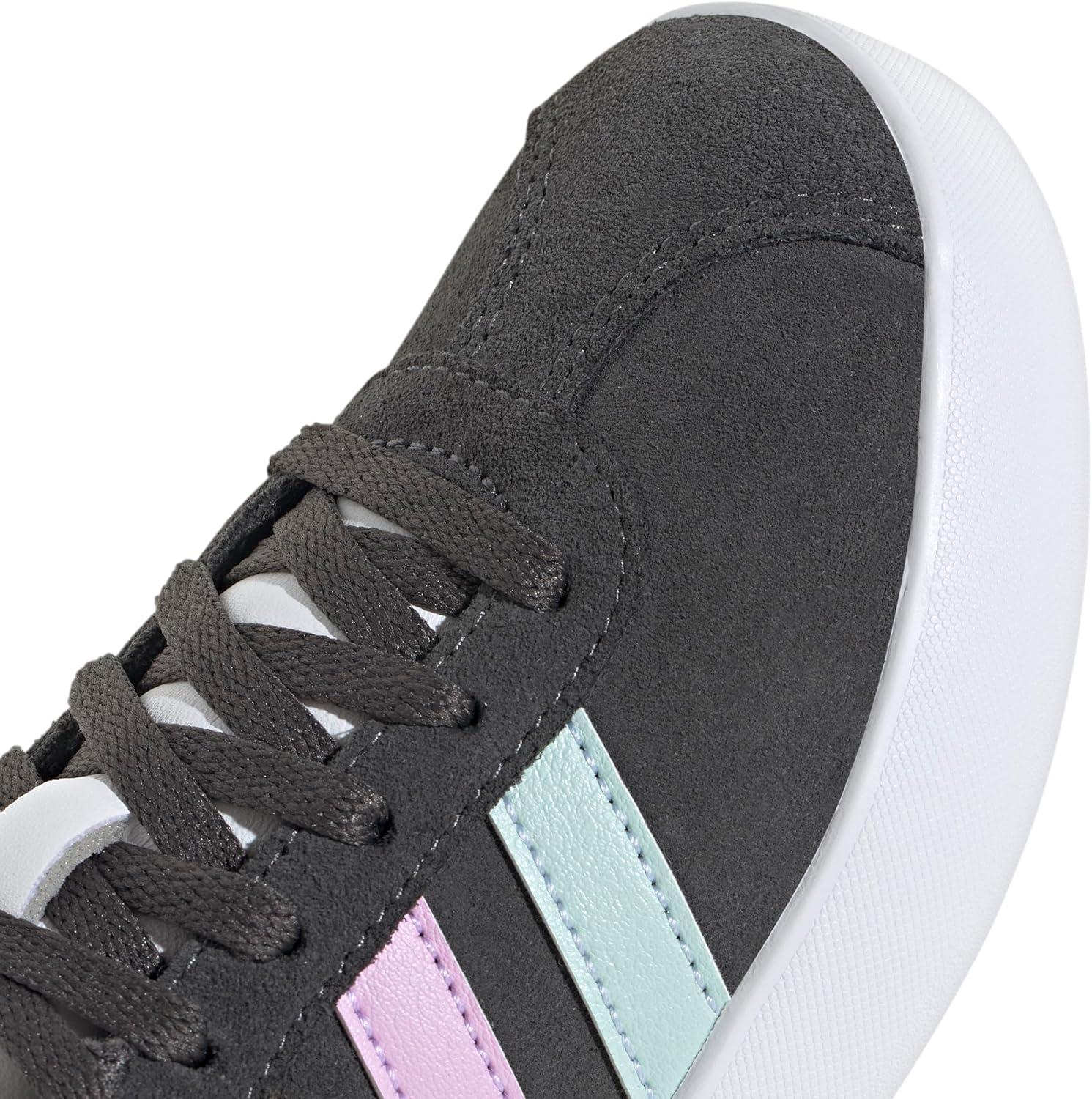 image:imageadidas Kids VL Court 30 ShoeGreyHalo MintBliss Lilac