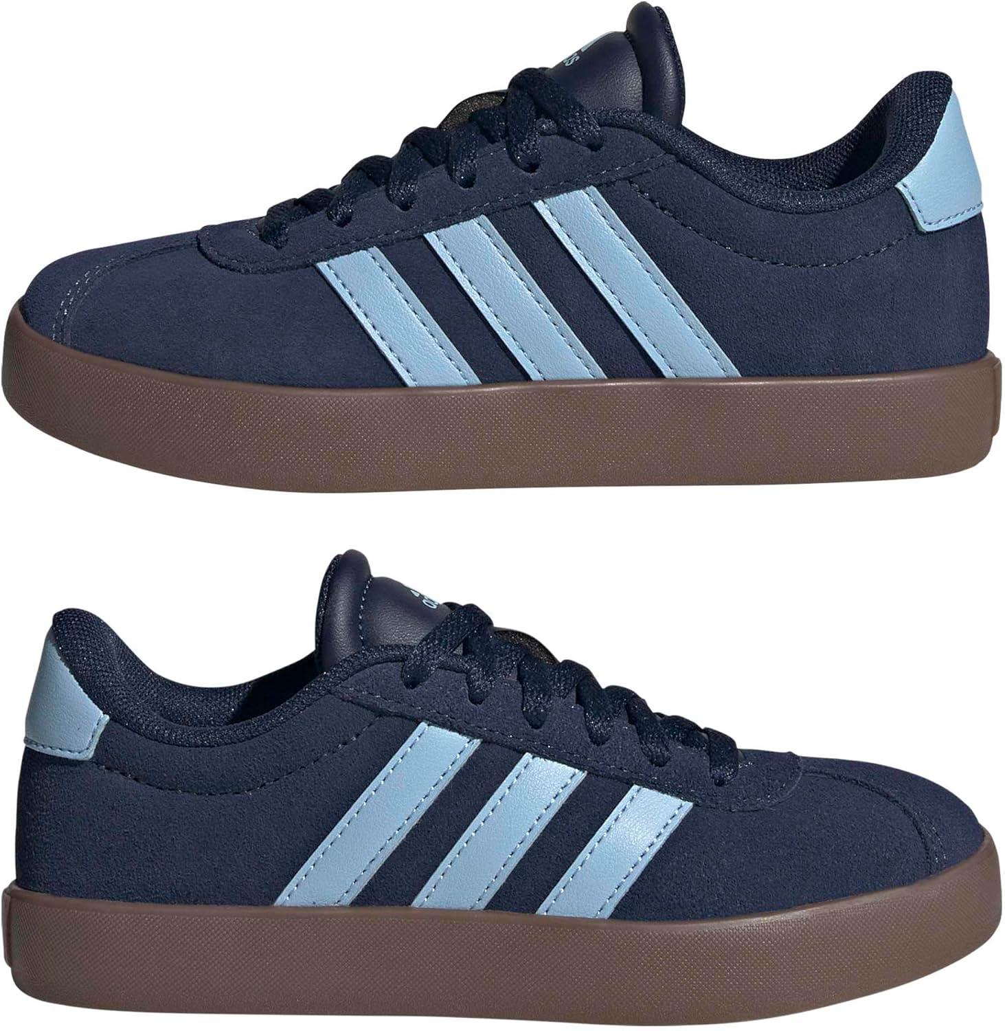 image:imageadidas Kids VL Court 30 ShoeNight IndigoClear SkyGum