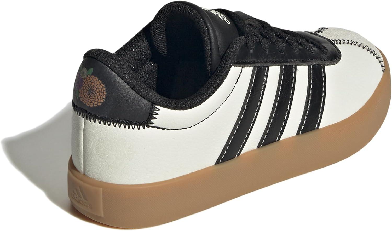 image:imageadidas Kids VL Court 30 ShoeOff WhiteBlackOff White