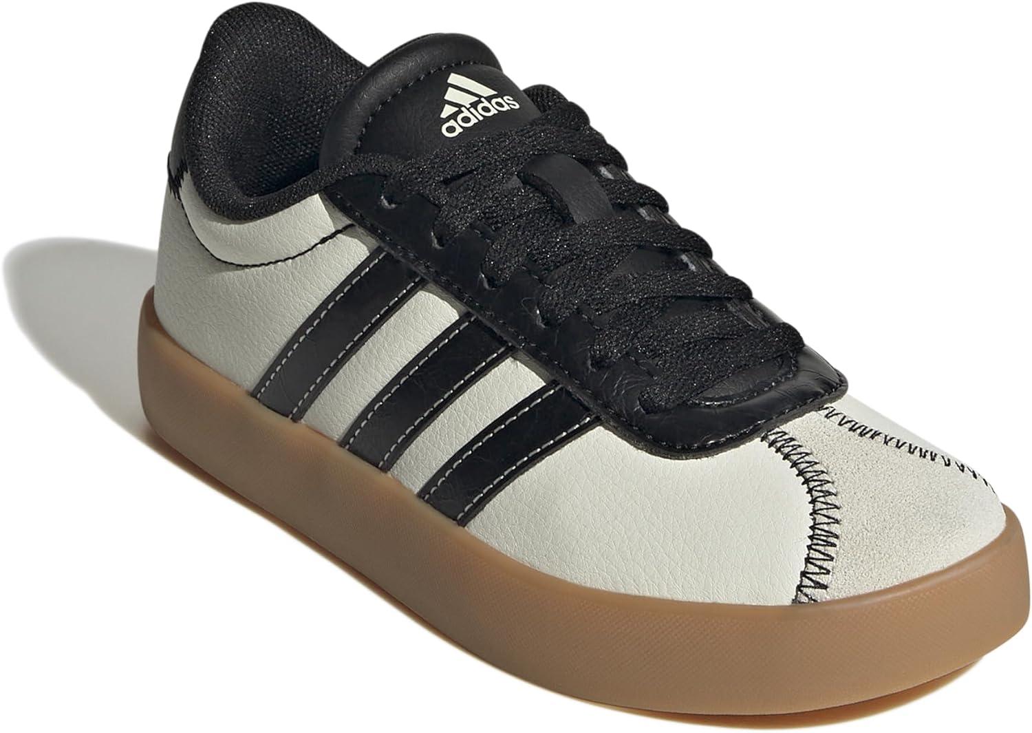 image:imageadidas Kids VL Court 30 ShoeOff WhiteBlackOff White