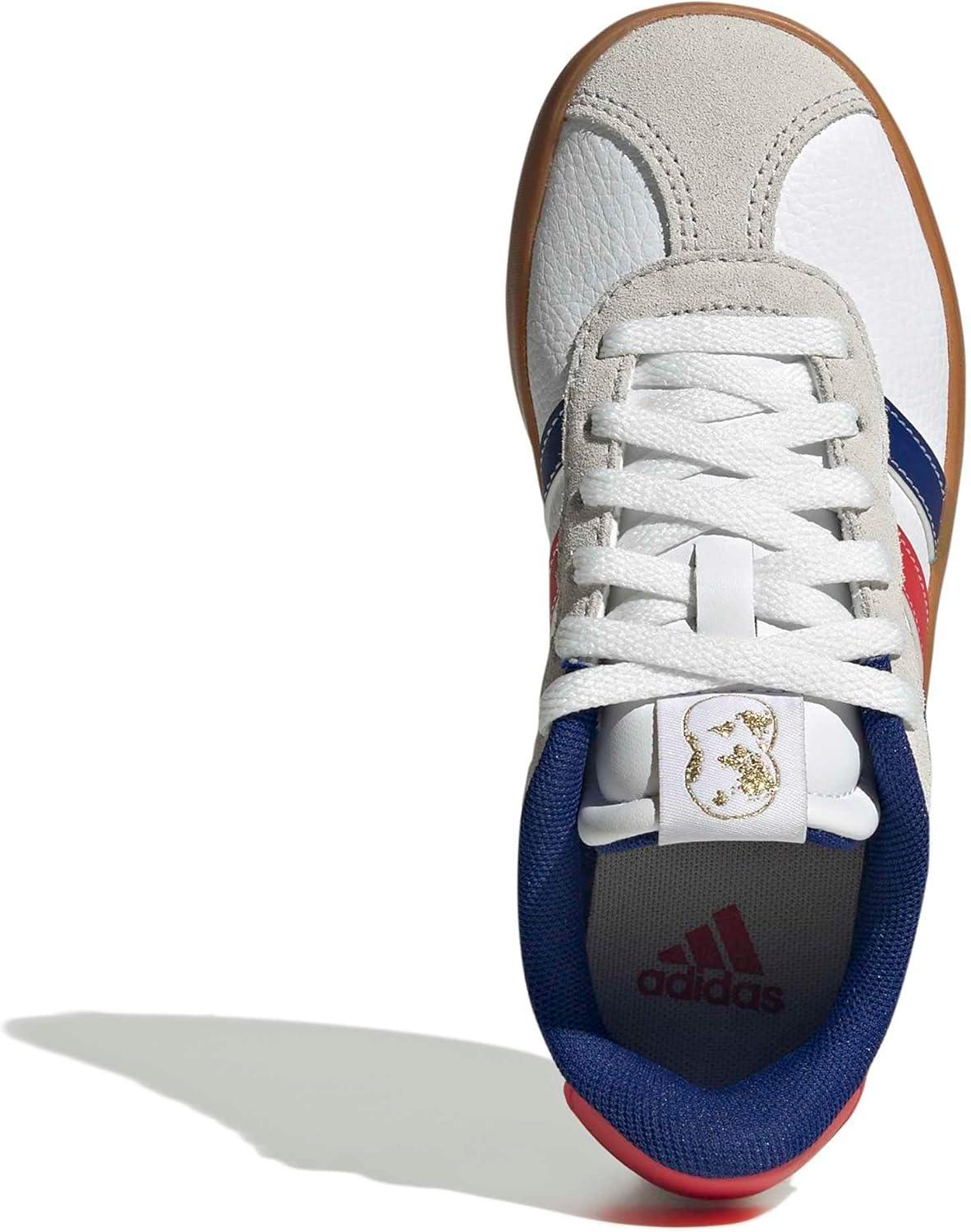 image:imageadidas Kids VL Court 30 ShoeWhitePure RubyMystery Ink