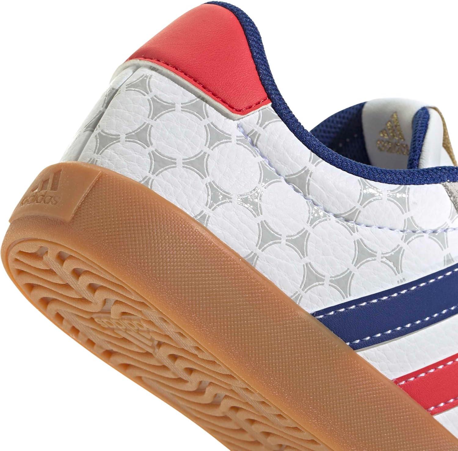 image:imageadidas Kids VL Court 30 ShoeWhitePure RubyMystery Ink