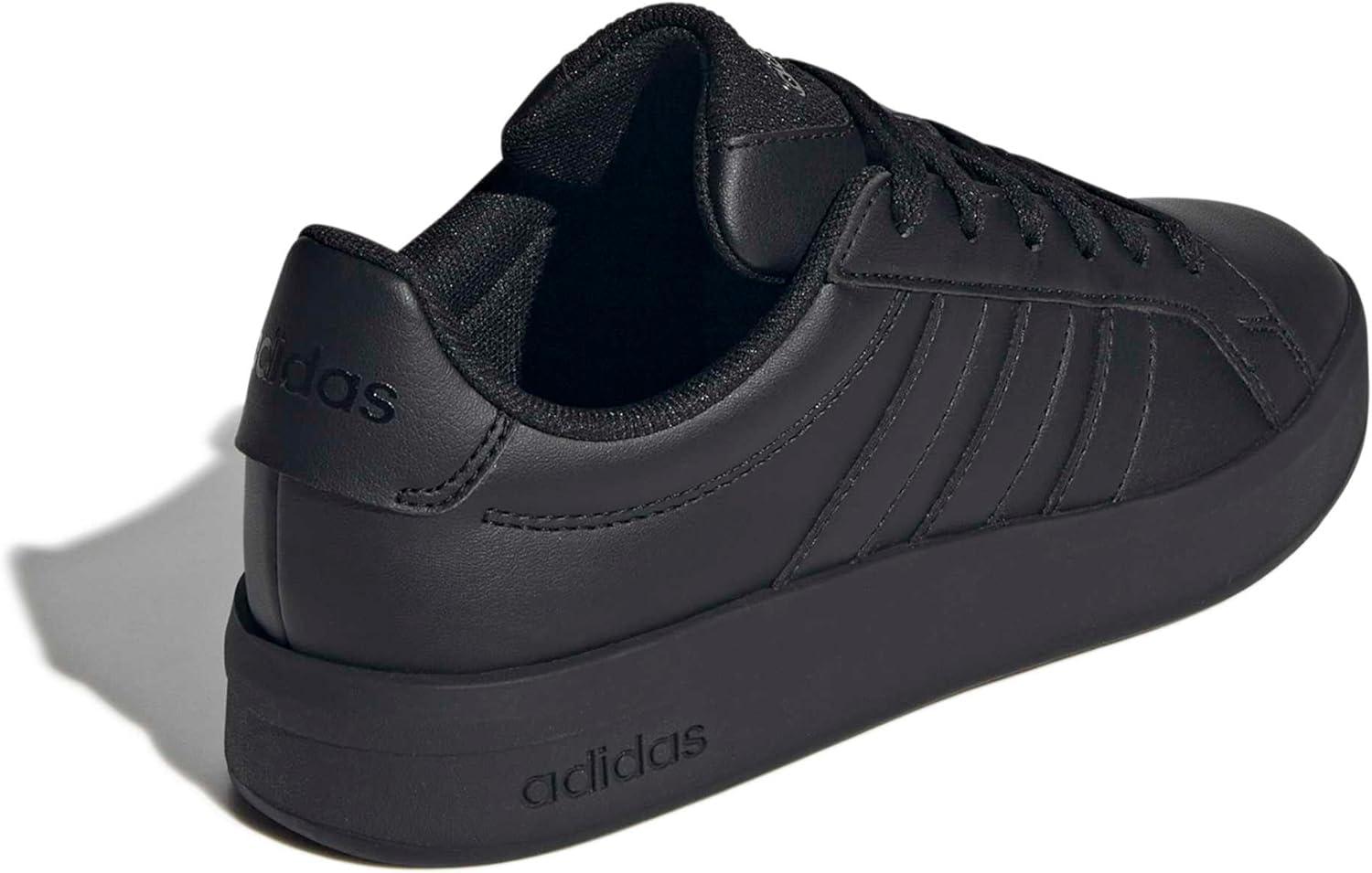image:imageadidas UnisexChild Grand Court 30 Shoes Big KidBlackBlackBlack
