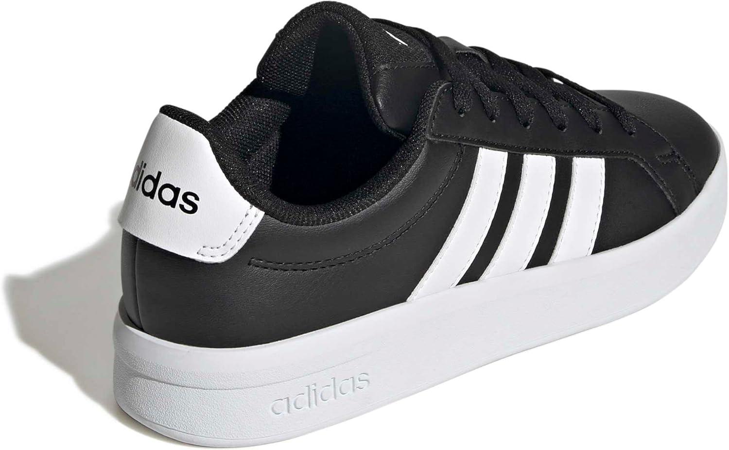 image:imageadidas UnisexChild Grand Court 30 Shoes Big KidBlackWhiteWhite