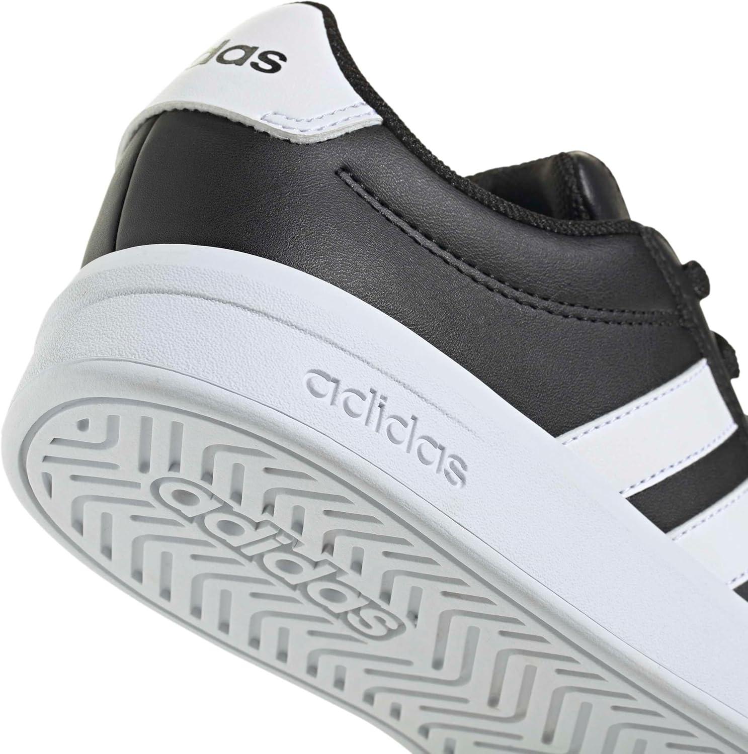 image:imageadidas UnisexChild Grand Court 30 Shoes Big KidBlackWhiteWhite