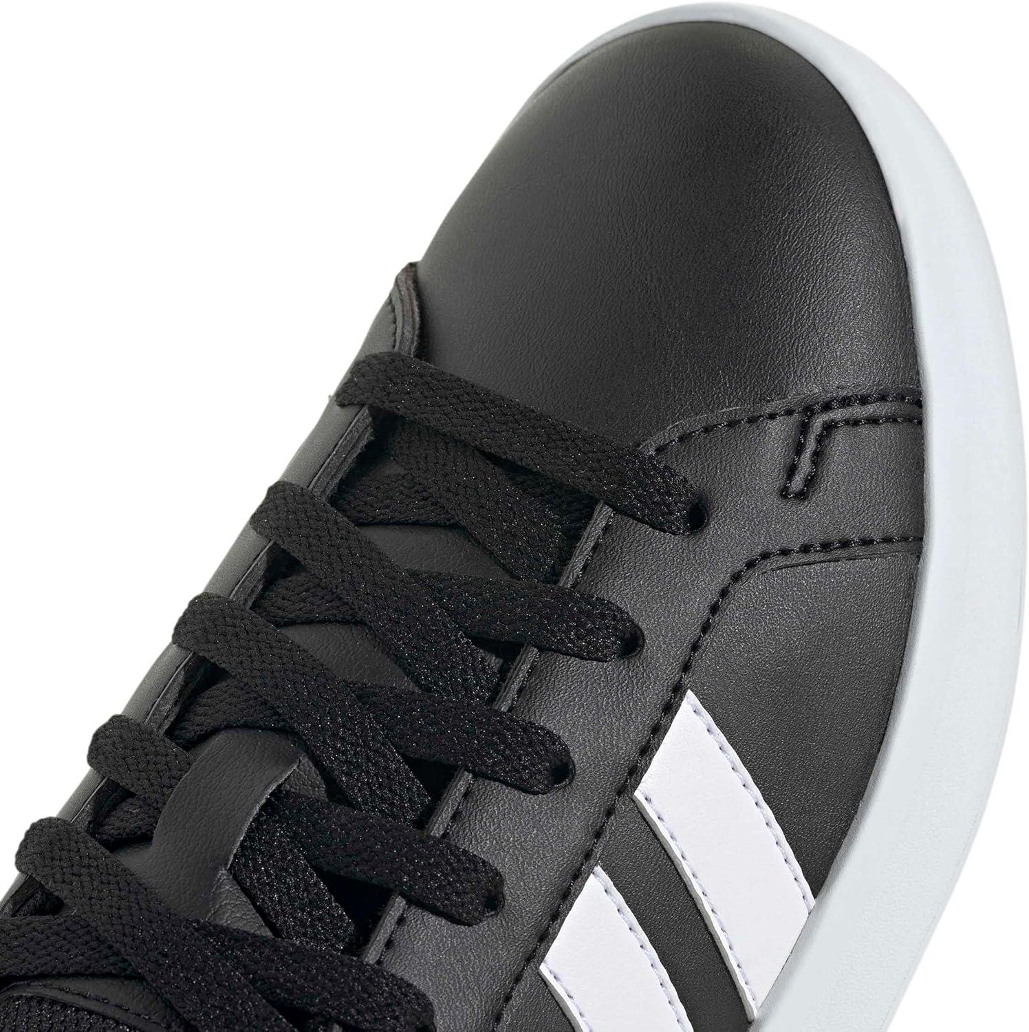 image:imageadidas UnisexChild Grand Court 30 Shoes Big KidBlackWhiteWhite