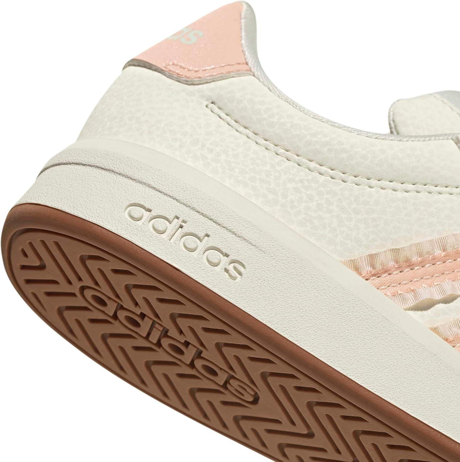 image:imageadidas UnisexChild Grand Court 30 Shoes Big KidCore WhiteBlush PinkGum