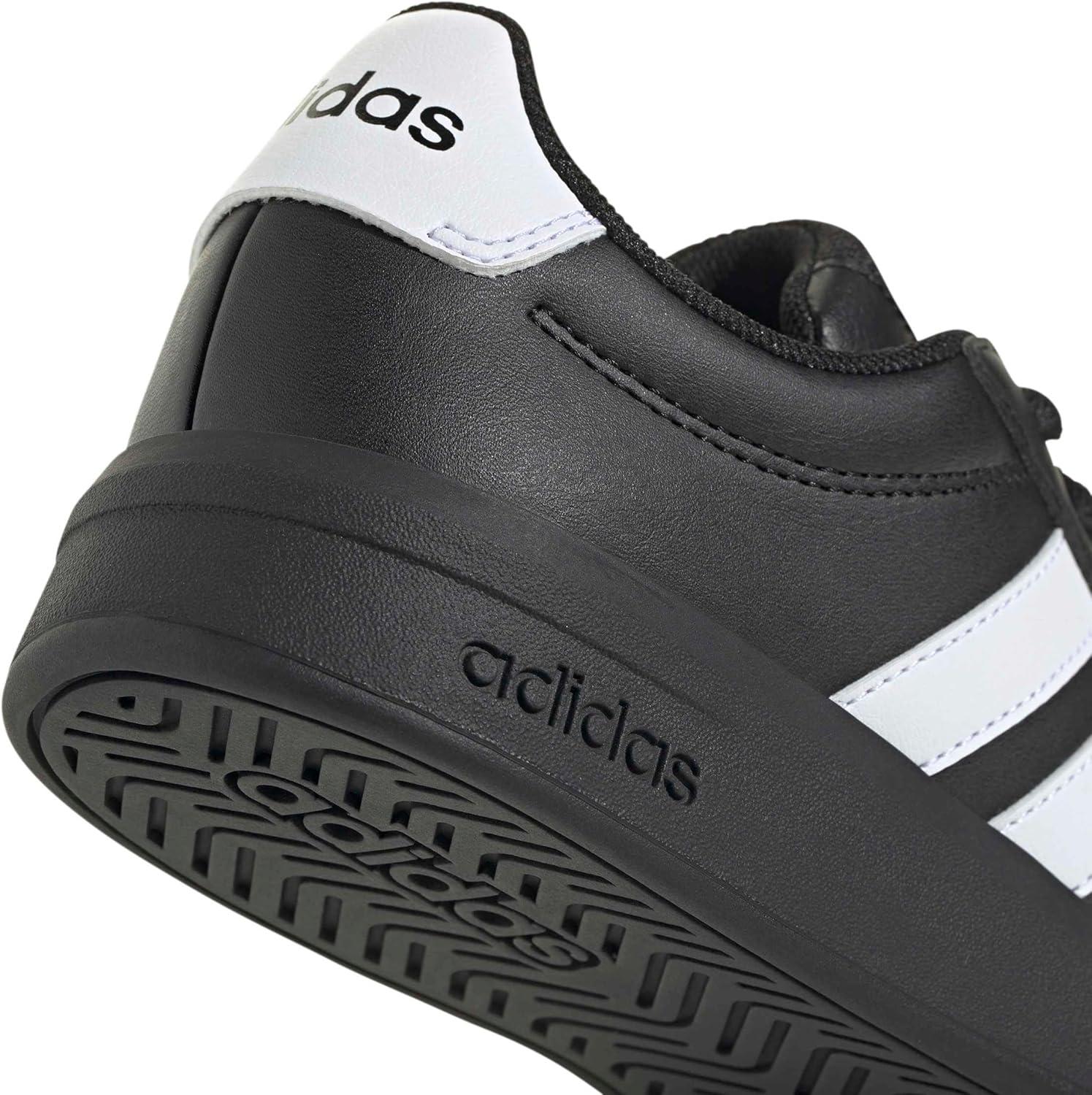 image:imageadidas UnisexChild Grand Court 30 Shoes Big KidWhiteBlackBlack