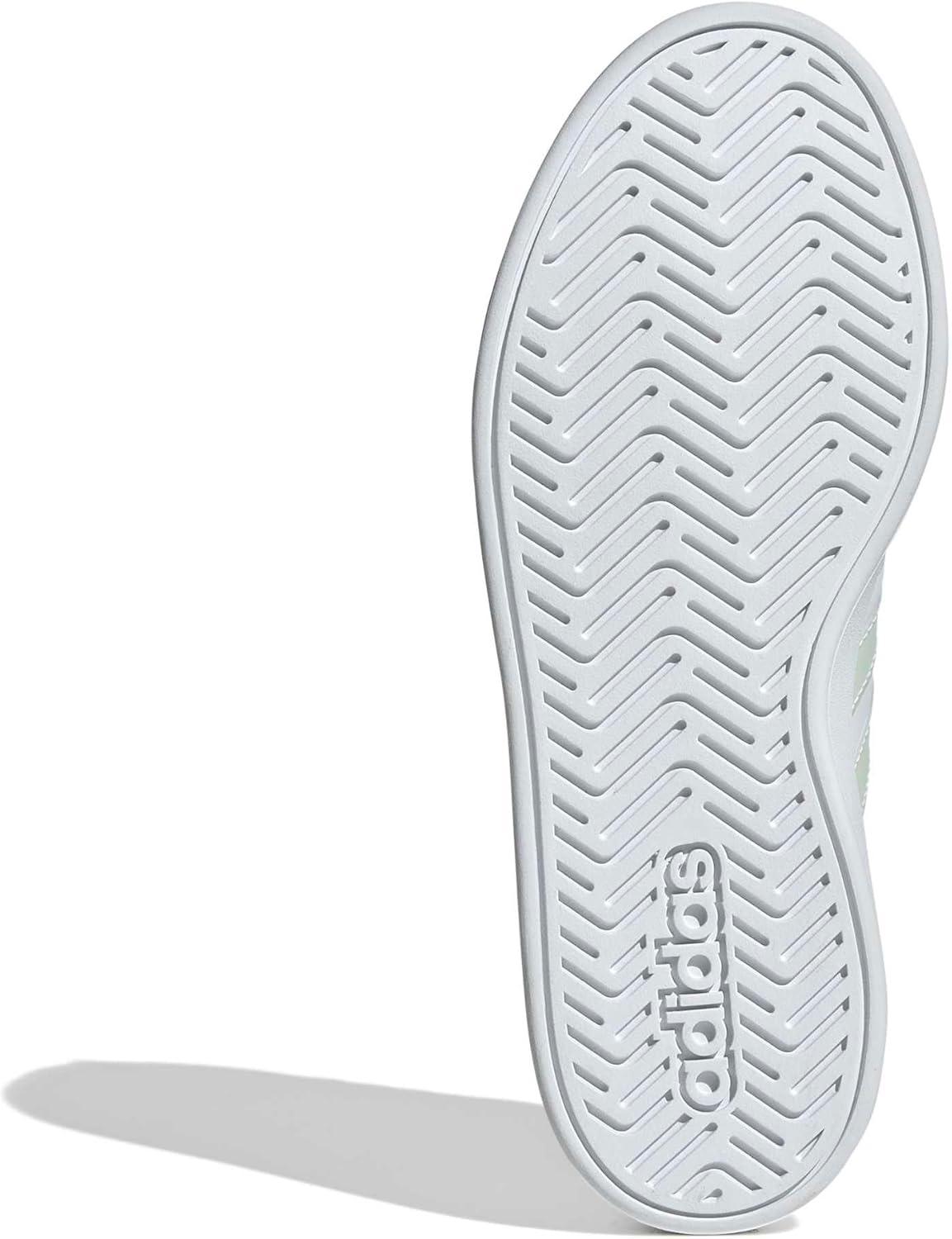 image:imageadidas UnisexChild Grand Court 30 Shoes Big KidWhiteIridescentAlmost Pink
