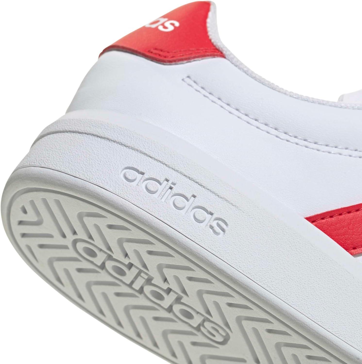 image:imageadidas UnisexChild Grand Court 30 Shoes Big KidWhitePure RubyPure Ruby