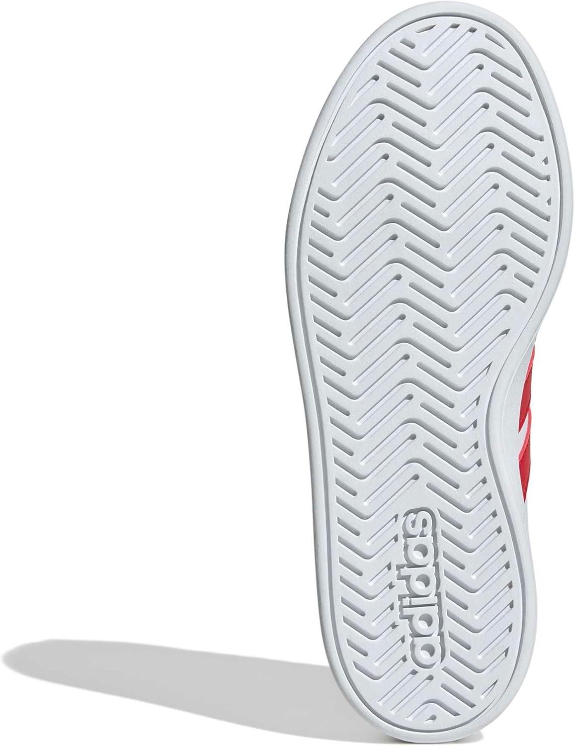 image:imageadidas UnisexChild Grand Court 30 Shoes Big KidWhitePure RubyPure Ruby
