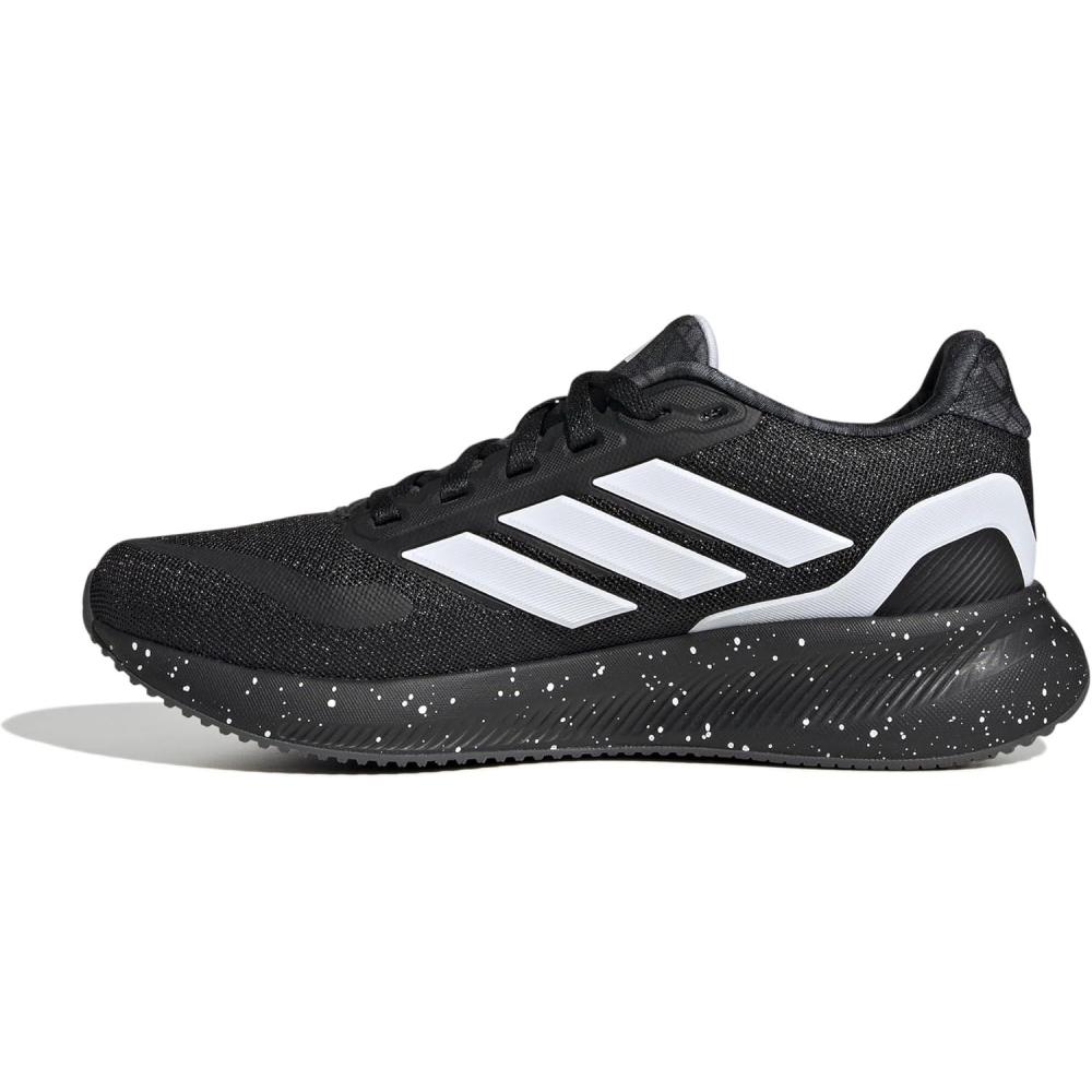 image:imageAdidas UnisexChild Run Falcon 5BlackWhiteGrey