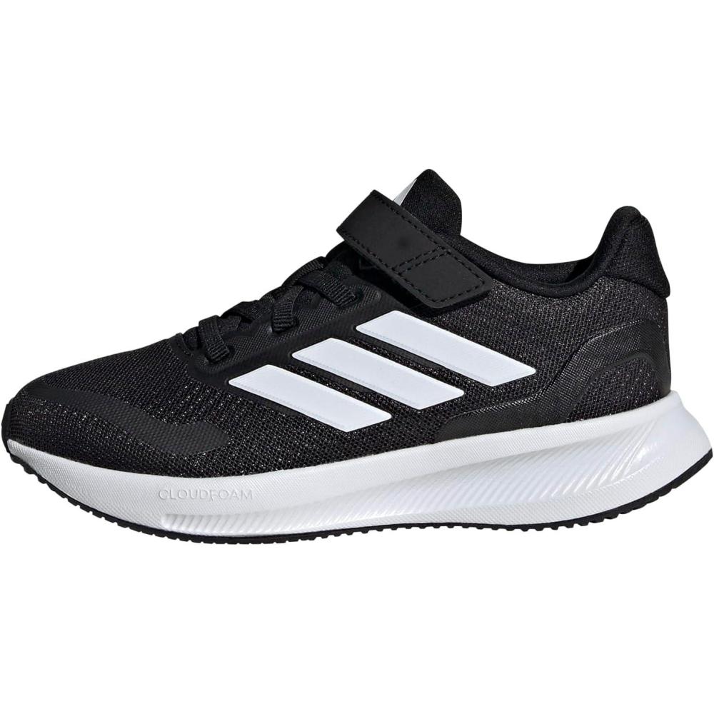 image:imageAdidas UnisexChild Run Falcon 5BlackWhiteWhite