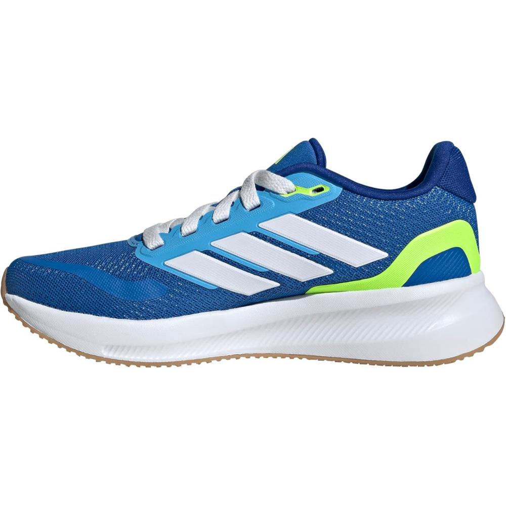 image:imageAdidas UnisexChild Run Falcon 5Bright RoyalWhiteLucid Lemon