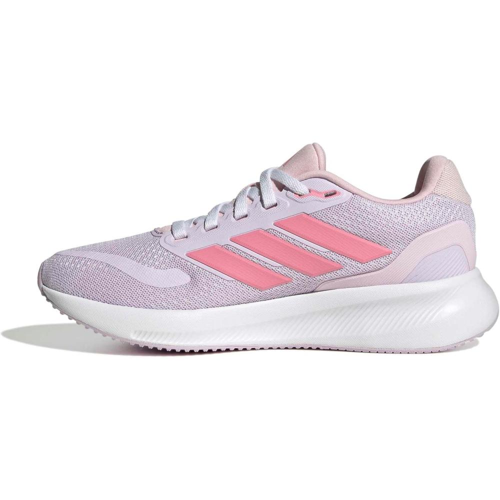 image:imageAdidas UnisexChild Run Falcon 5Ice LavenderWhiteClear Pink