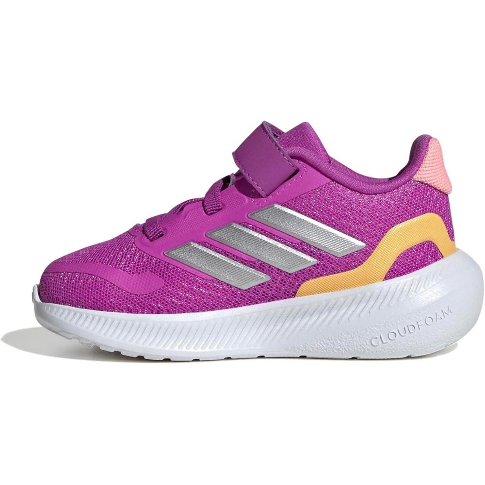 image:imageAdidas UnisexChild Run Falcon 5Purple BurstSilver MetallicSemi Spark