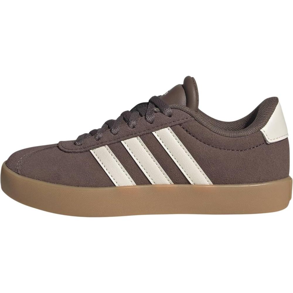 image:imageadidas Kids VL Court 30 ShoeEarth StrataChalk WhiteGum