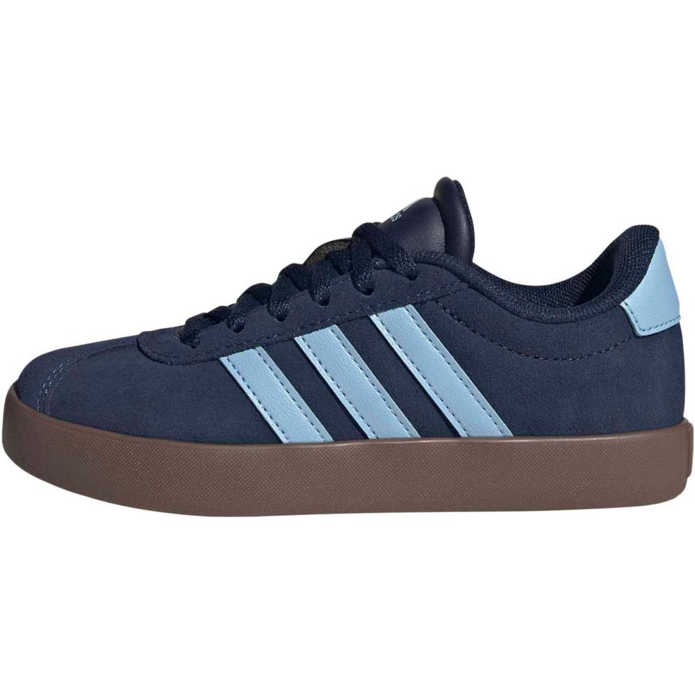 image:imageadidas Kids VL Court 30 ShoeNight IndigoClear SkyGum