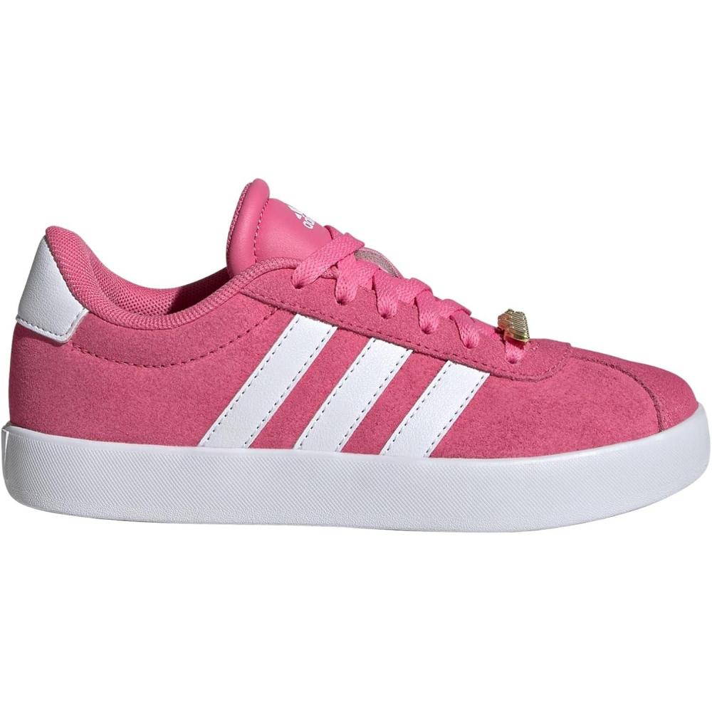 image:imageadidas Kids VL Court 30 ShoePink FusionWhiteGrey