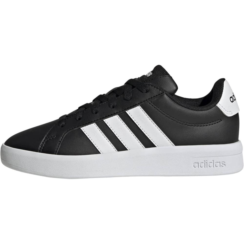 image:imageadidas UnisexChild Grand Court 30 Shoes Big KidBlackWhiteWhite