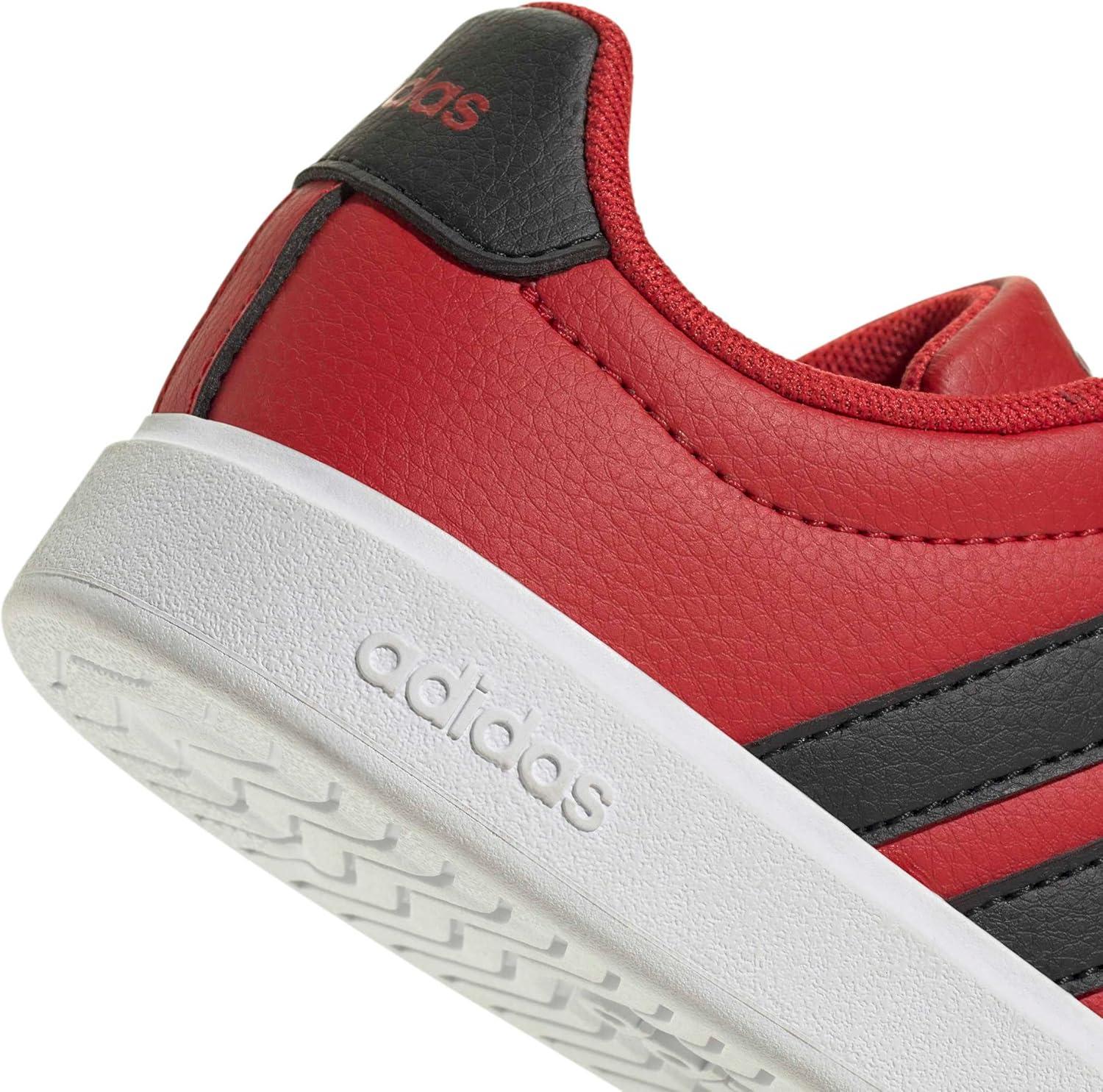 image:imageAdidas UnisexChild Streettalk Elastic Lace amp StrapBetter ScarletBlackWhite