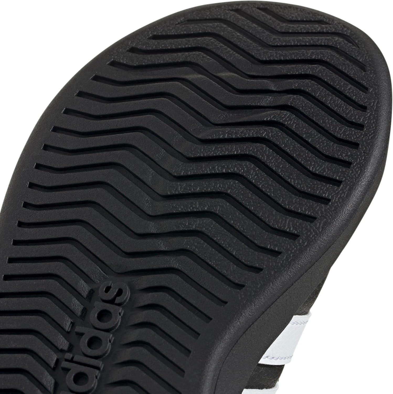 image:imageAdidas UnisexChild Streettalk Elastic Lace amp StrapBlackWhiteGold Metallic