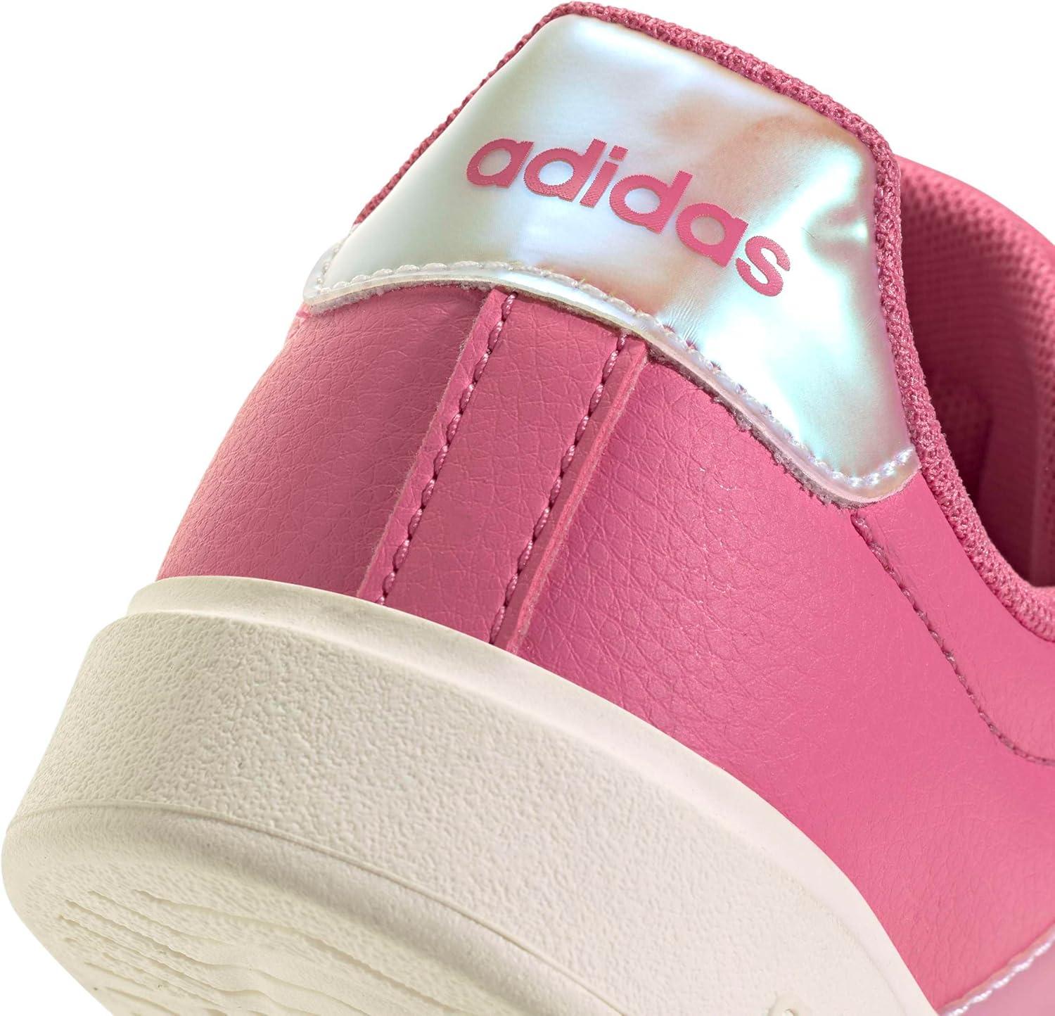 image:imageAdidas UnisexChild Streettalk Elastic Lace amp StrapPink FusionWhiteWonder Quartz
