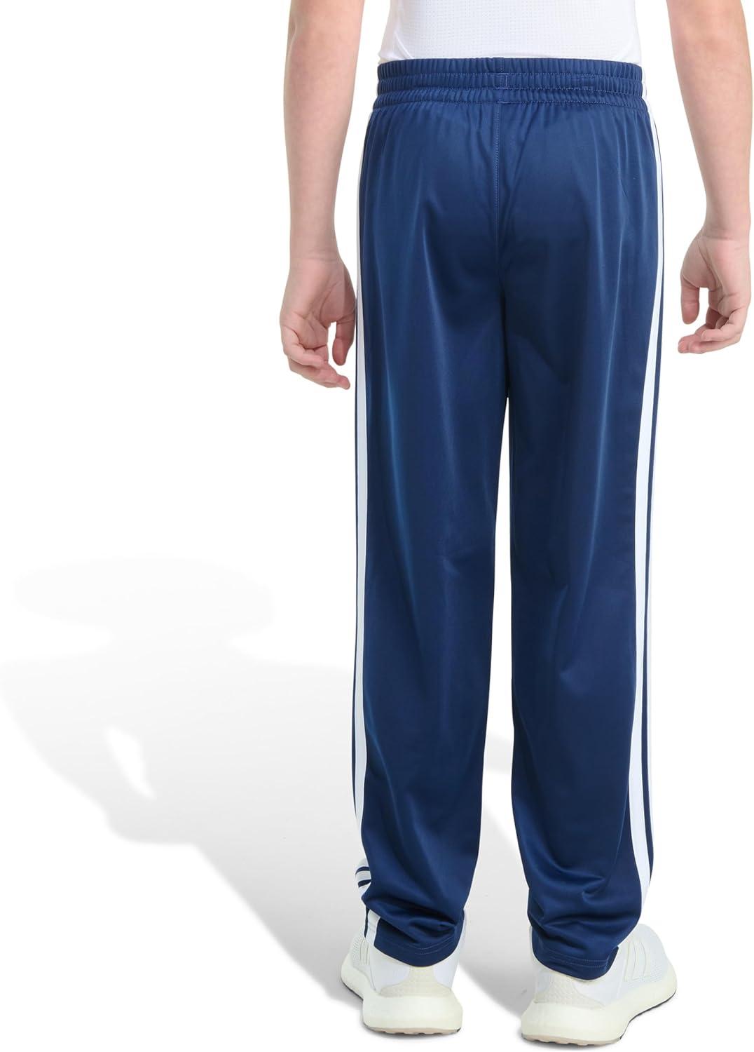 image:imageadidas Boys Big Kids StraightLeg 3Stripe Track PantsDark Blue