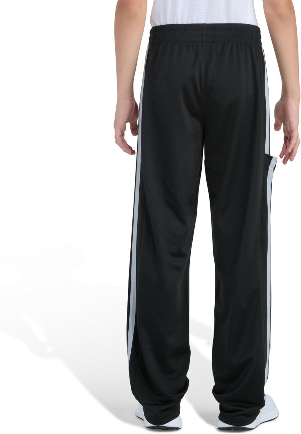 image:imageadidas Boys Elastic Waistband 3Stripe Sport PantBlack With Grey