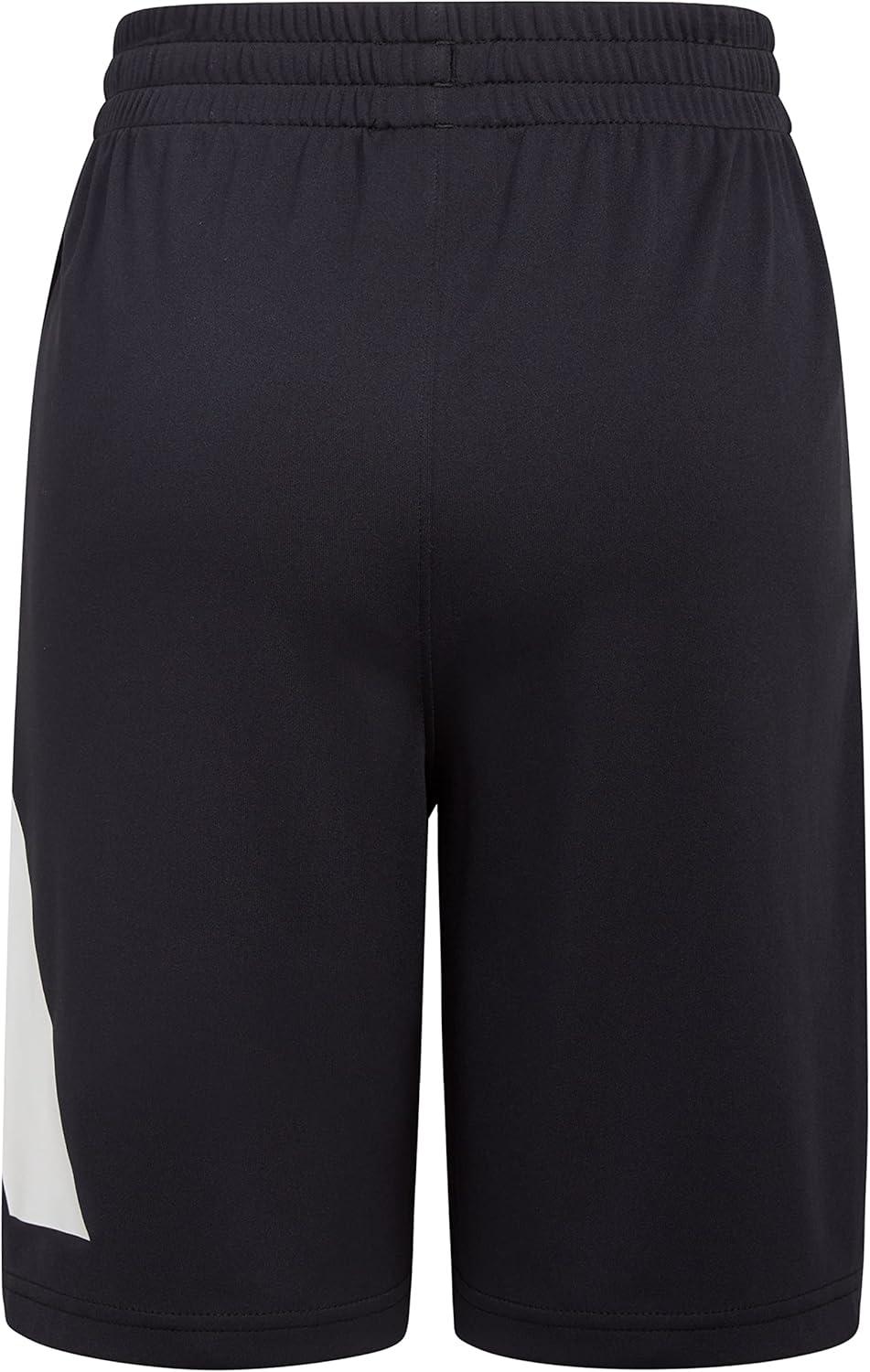 image:imageadidas Boys Elastic Waistband Performance ShortsBlack