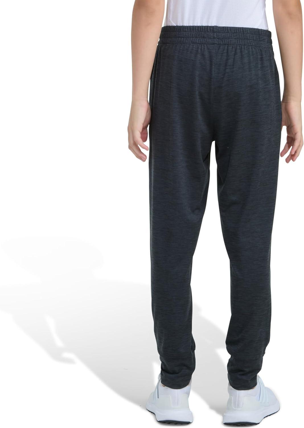 image:imageadidas Boys Iconic Tricot Jogger PantsGrey With Black Mlange