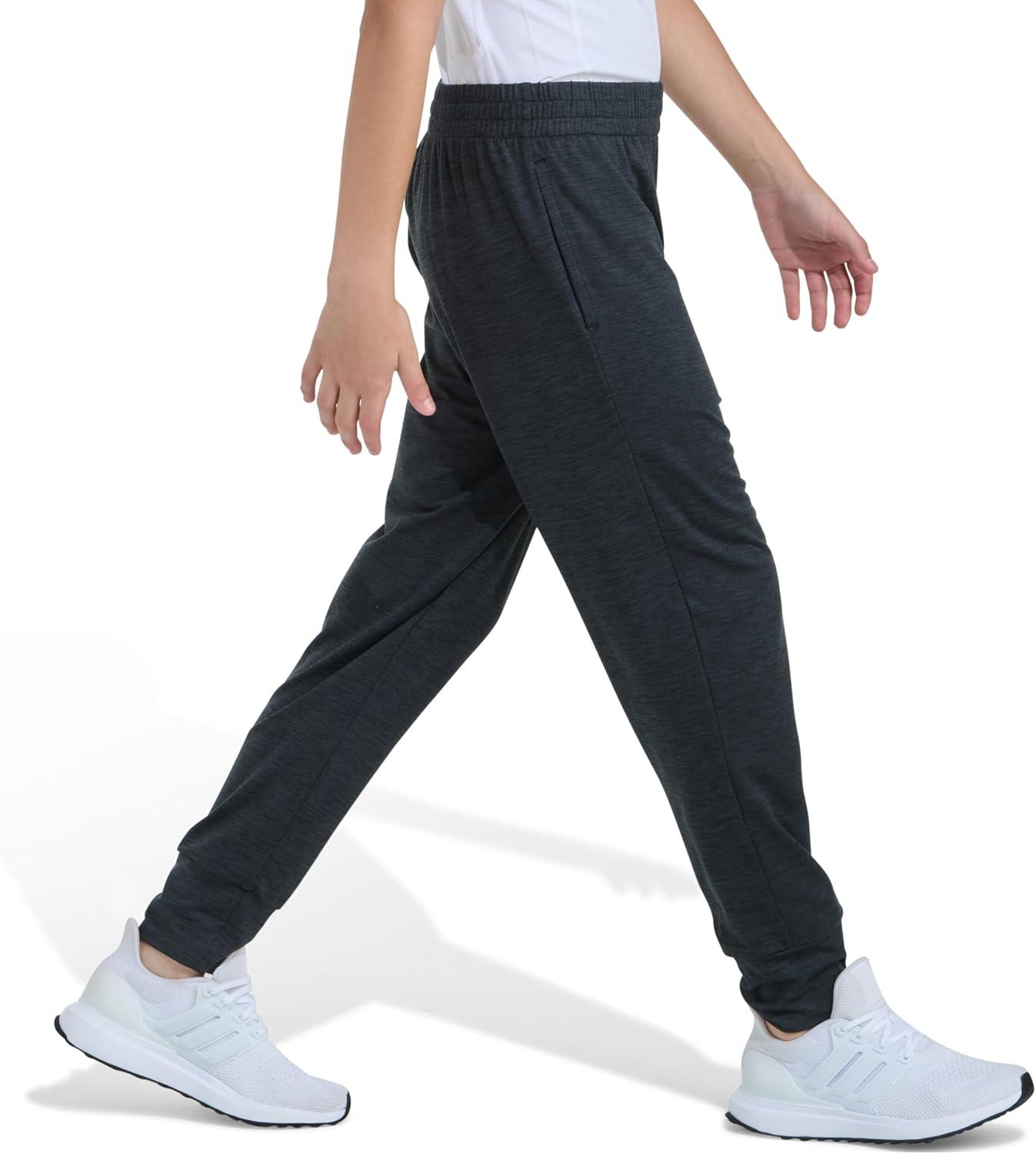 image:imageadidas Boys Iconic Tricot Jogger PantsGrey With Black Mlange
