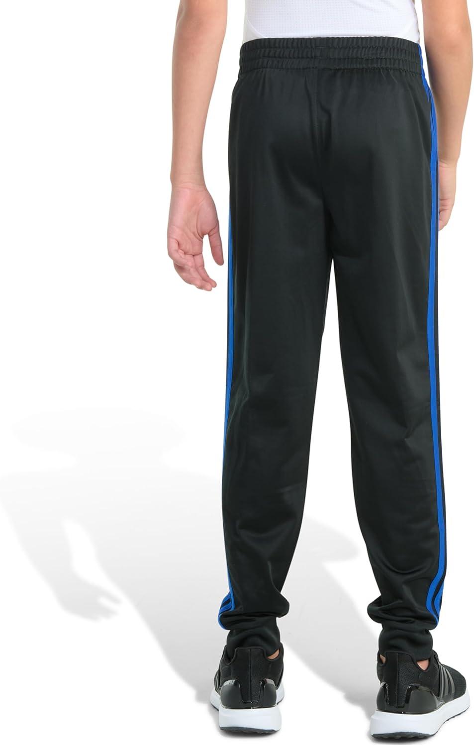 image:imageadidas Boys Tricot 3Stripe JoggerBlack With Blue