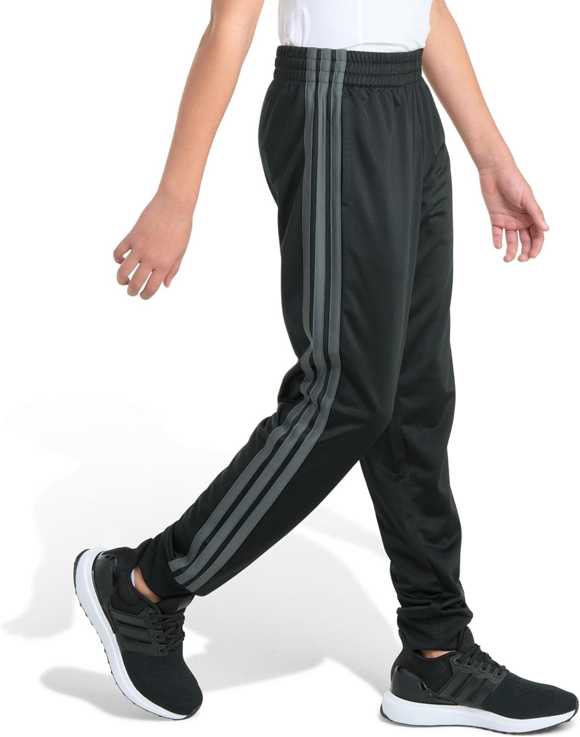 image:imageadidas Boys Tricot 3Stripe JoggerBlack With Grey
