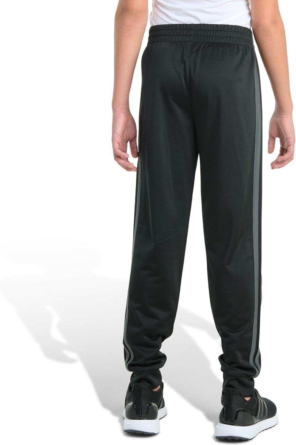 image:imageadidas Boys Tricot 3Stripe JoggerBlack With Grey