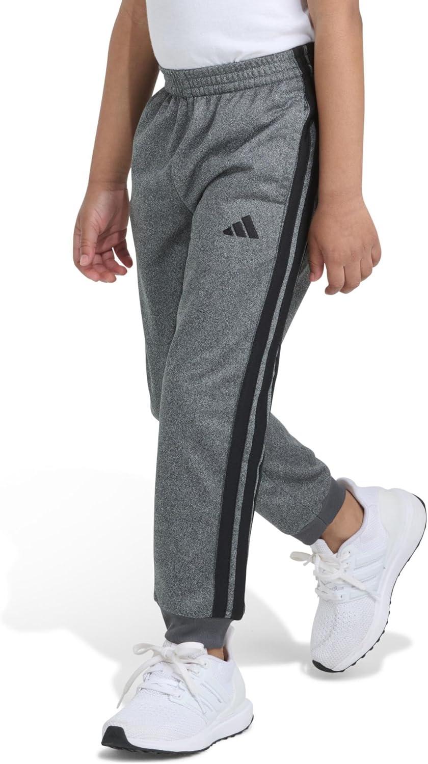 image:imageadidas Boys Tricot 3Stripe JoggerDark Grey Heather