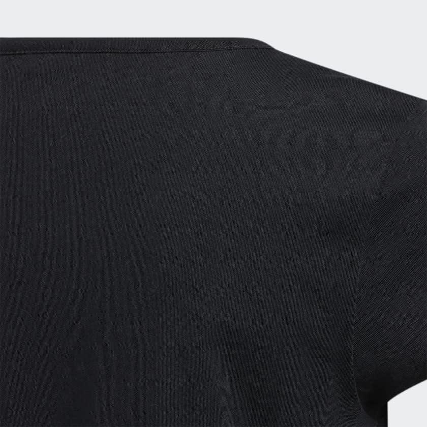 image:imageadidas Girls Short Sleeve Scoop Neck Tee TShirtBlack