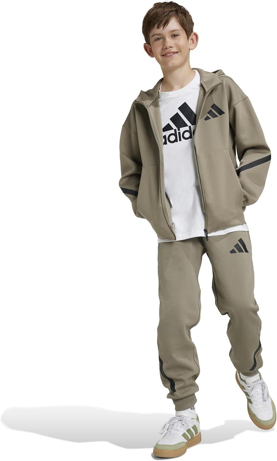 image:imageadidas Girls Zne PantsClayBlack