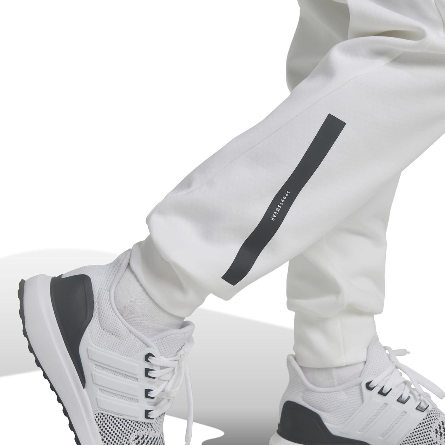 image:imageadidas Girls Zne PantsWhiteBlack