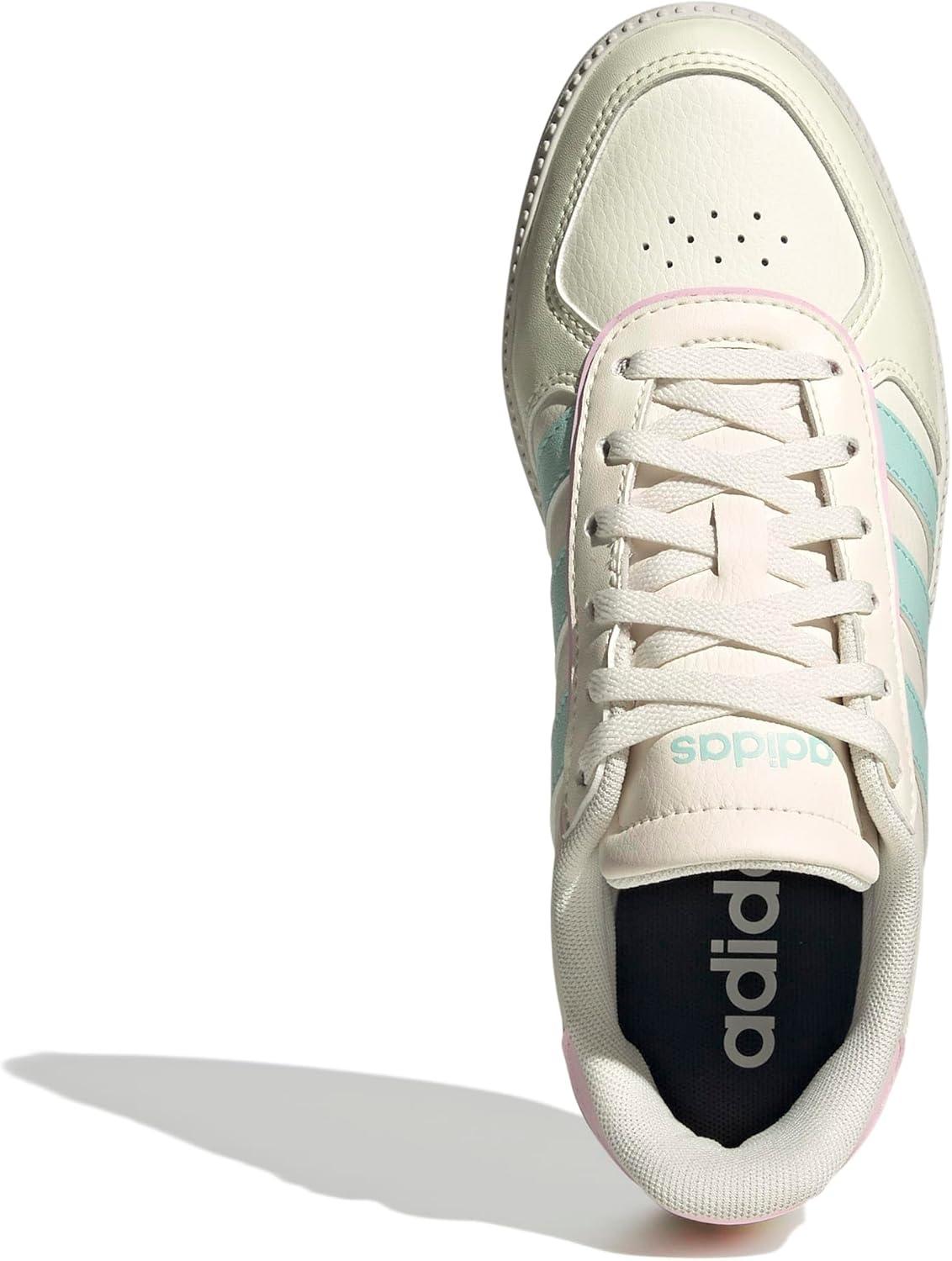image:imageadidas Kids Breaknet SleekOff WhiteSemi Flash AquaClear Pink