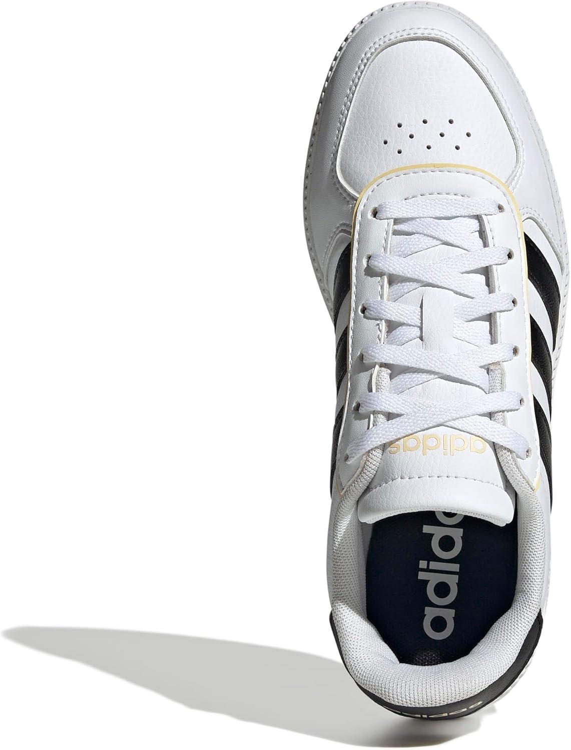 image:imageadidas Kids Breaknet SleekWhiteBlackOrange Tint