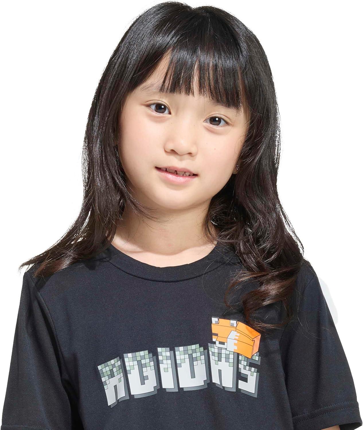 image:imageadidas Kids Minecraft Training TShirtBlackGrey