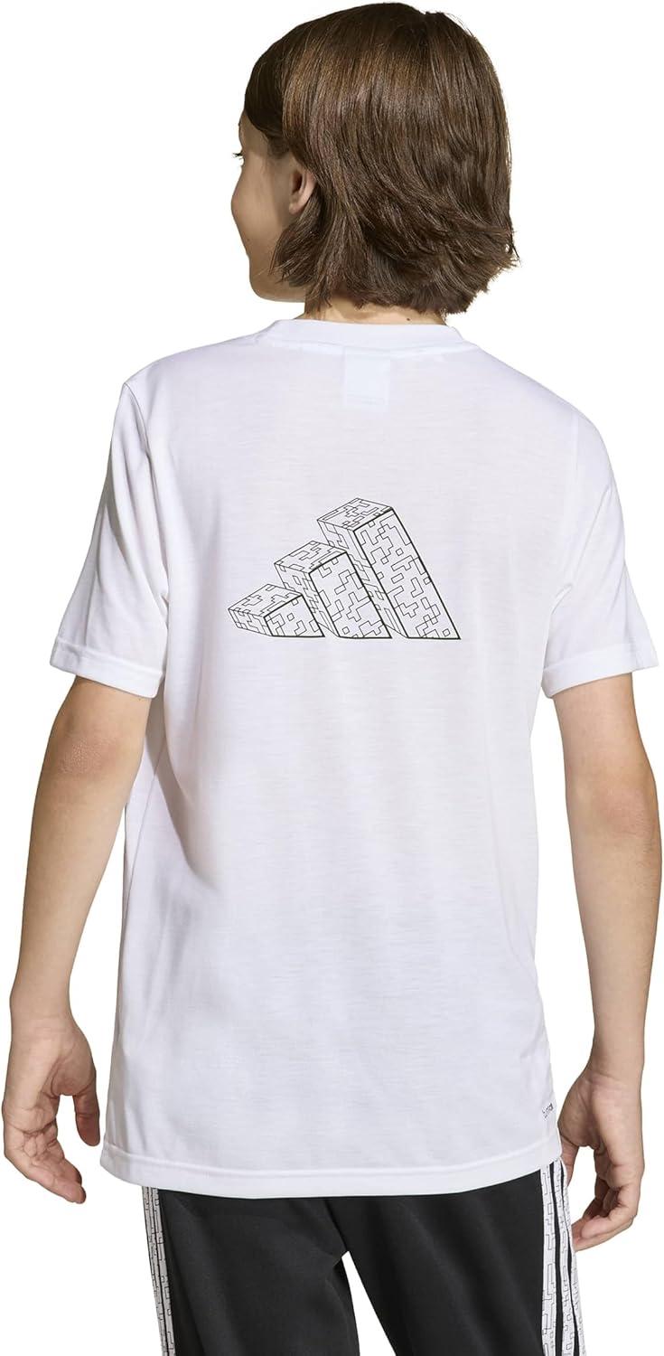 image:imageadidas Kids Minecraft Training TShirtWhite