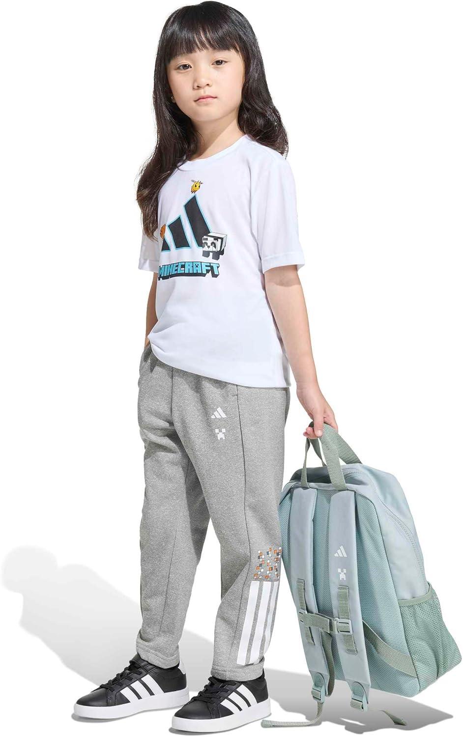 image:imageadidas Kids Minecraft Training TShirtWhiteBlack