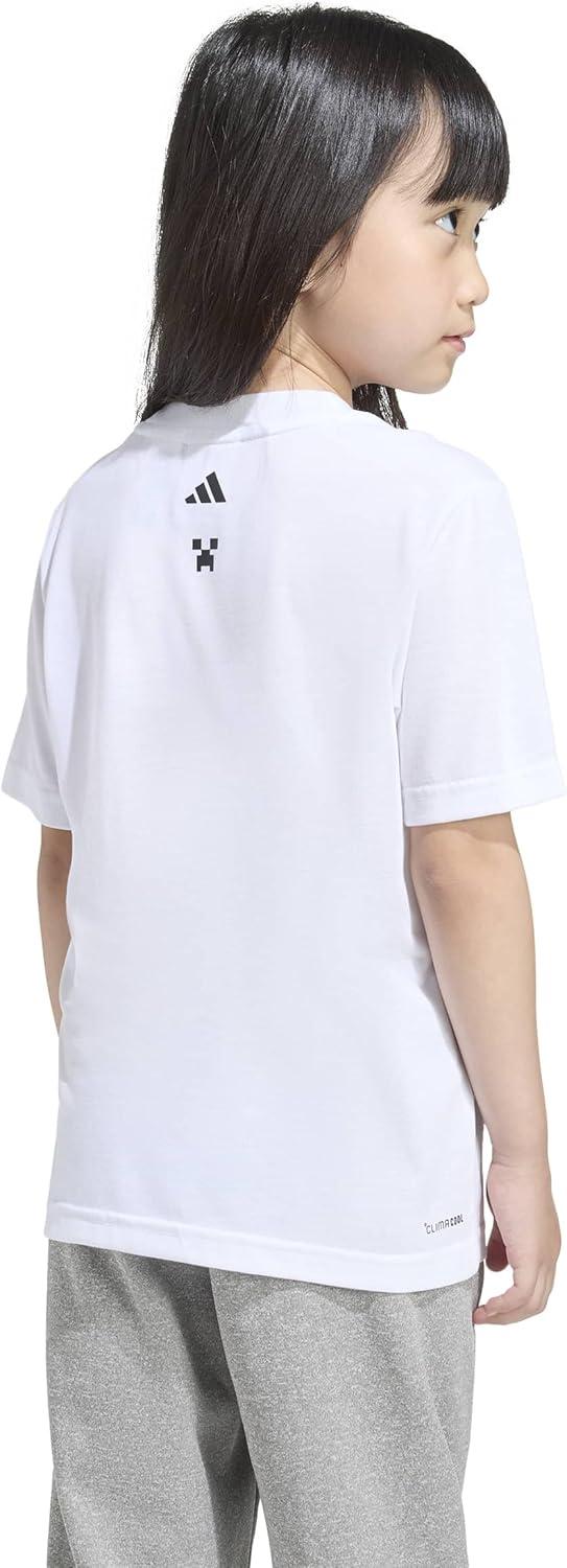 image:imageadidas Kids Minecraft Training TShirtWhiteBlack