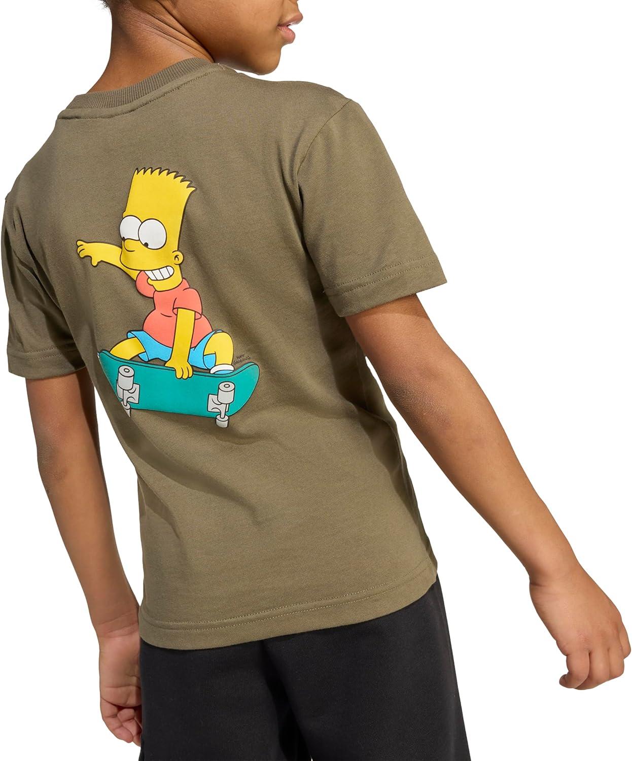 image:imageadidas Kids The Simpsons TshirtOlive Strata