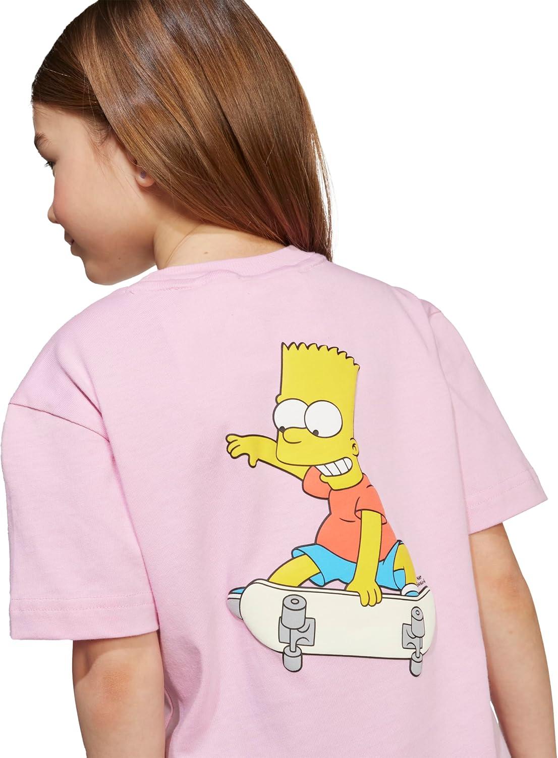 image:imageadidas Kids The Simpsons TshirtTrue Pink