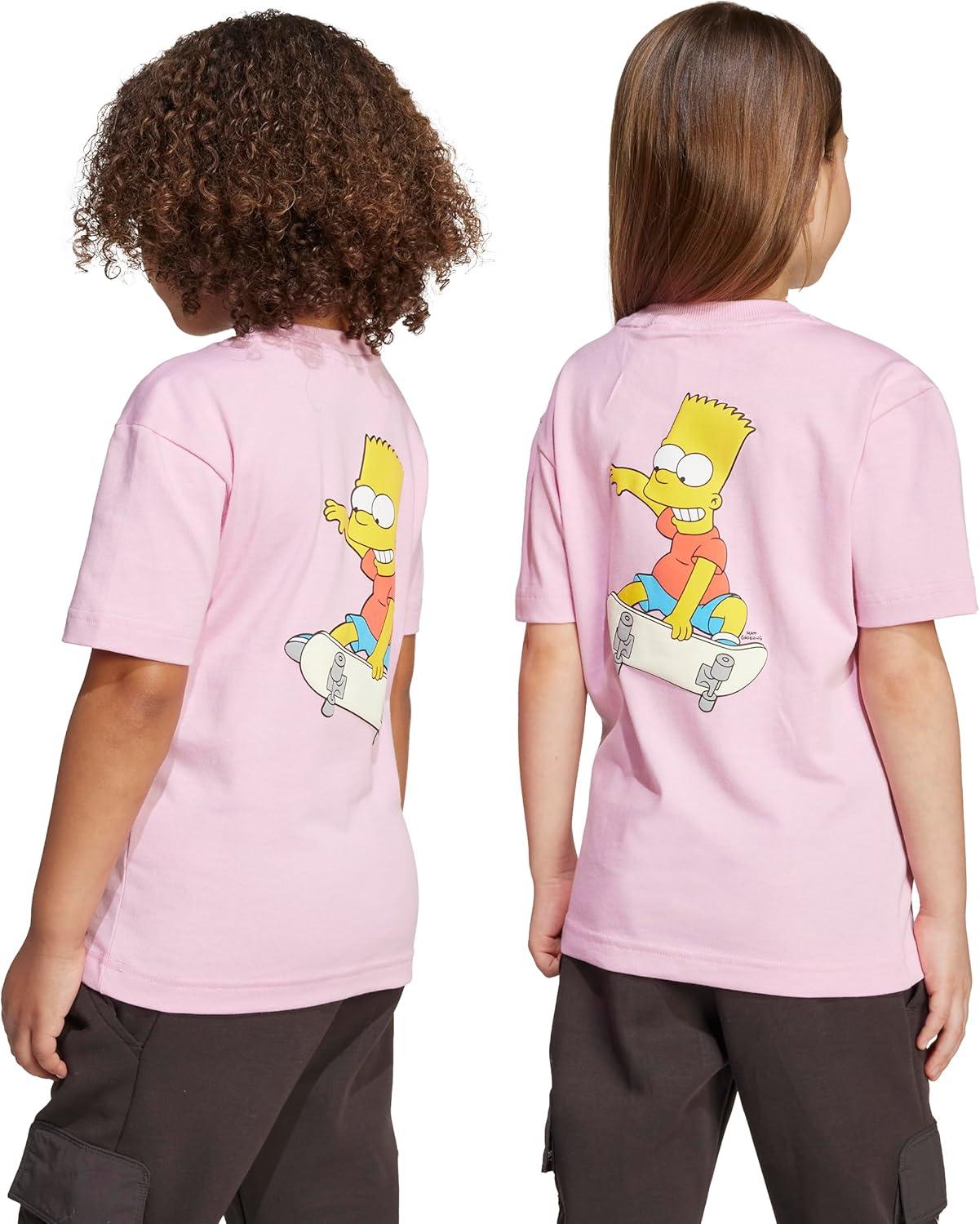 image:imageadidas Kids The Simpsons TshirtTrue Pink